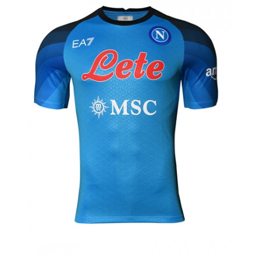 SSC Napoli Hjemmedrakt 2022-23 Kortermet SSC Napoli Hjemmedrakt 2022-23 Kortermet